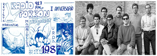1985-1987 La primera emisora en Madridejos RADO PORRN